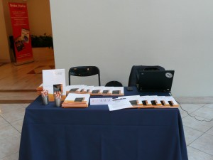 Il Desk di WI400 all'evento di Roma